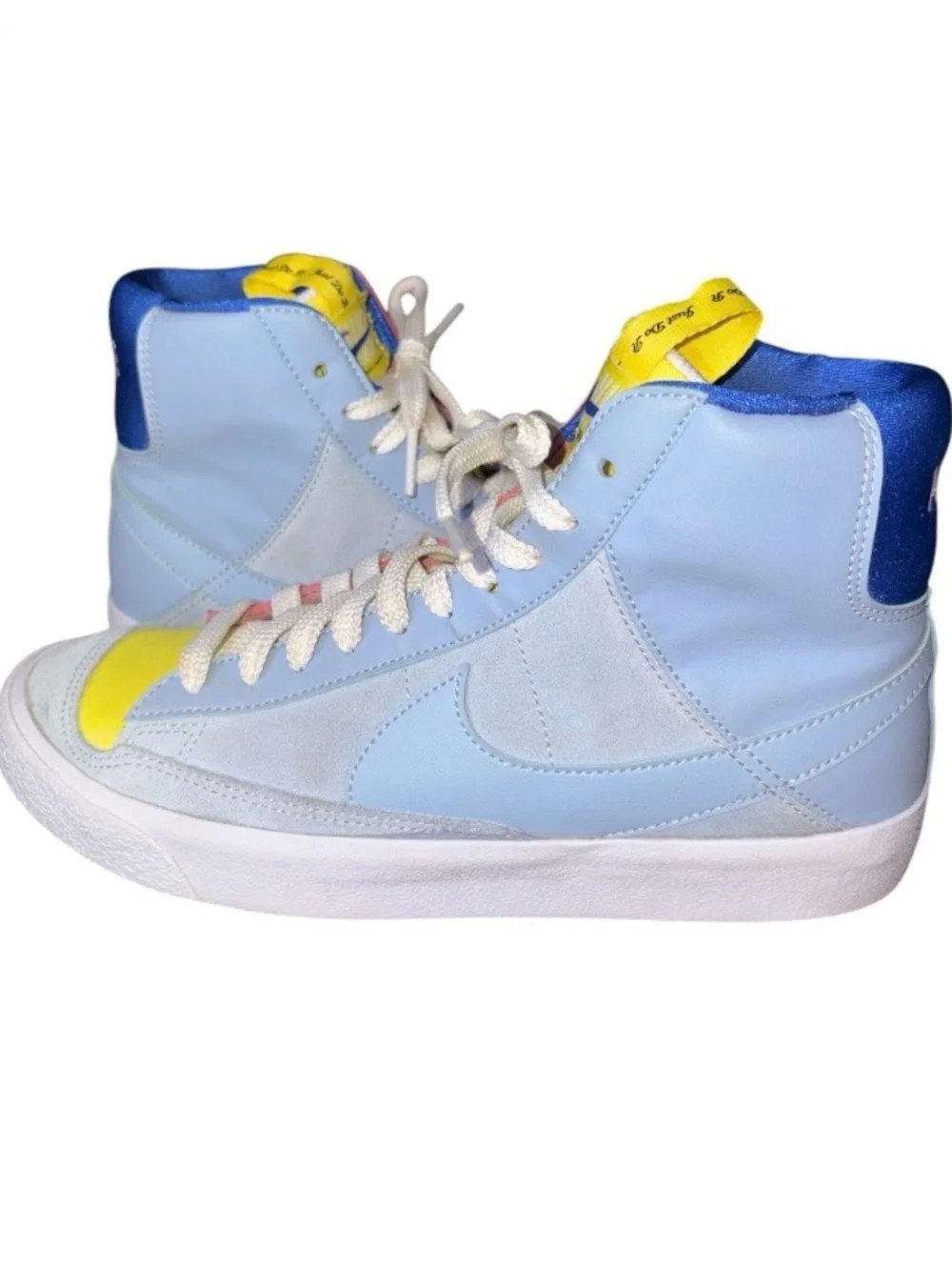 Nike mismatched pastel color blazer mid ‘77 youth size 6/women’s size 7.5